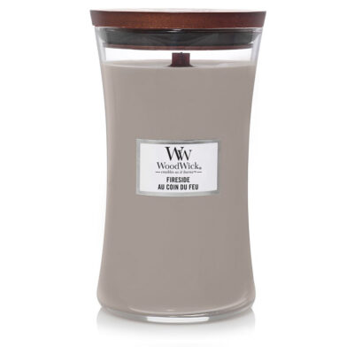 Sviečka WOOD WICK FIRESIDE MAX